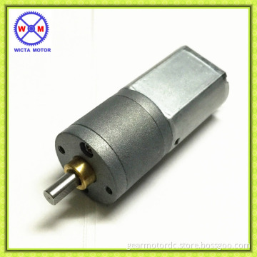 High torque 20mm diameter gearbox small brushed CW & CCW gear motor dc 6V 12V 5w